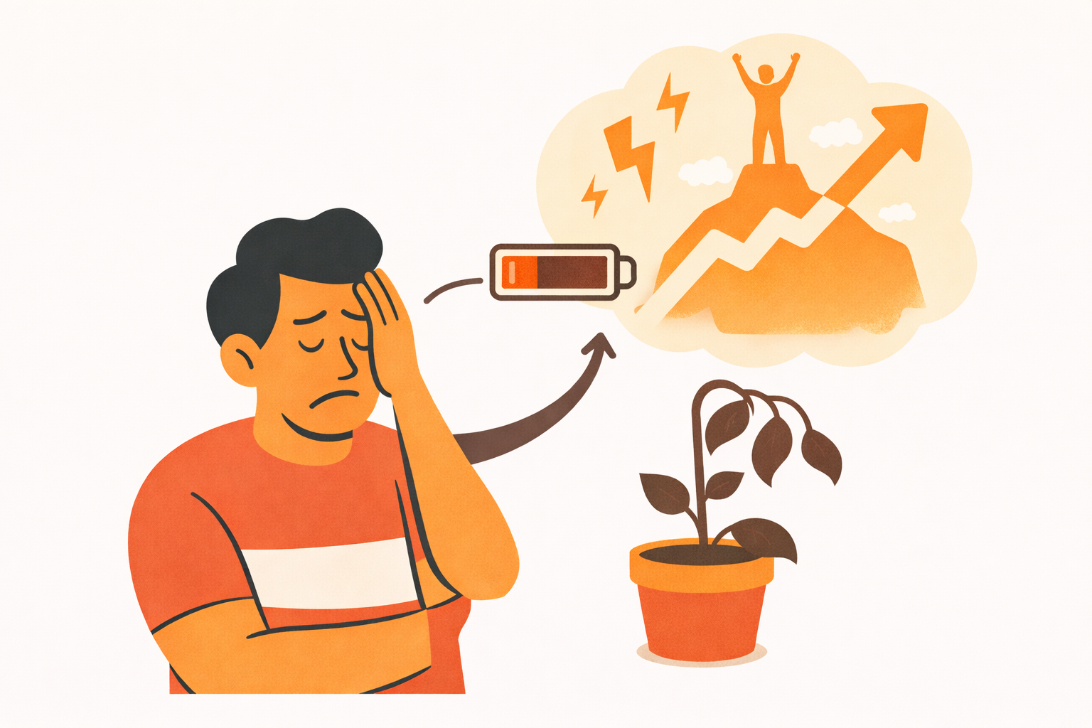 Miniatura: energía mental y saturación